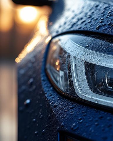 Glimmende auto na een premium wasbeurt bij BloemCar in Tilburg
